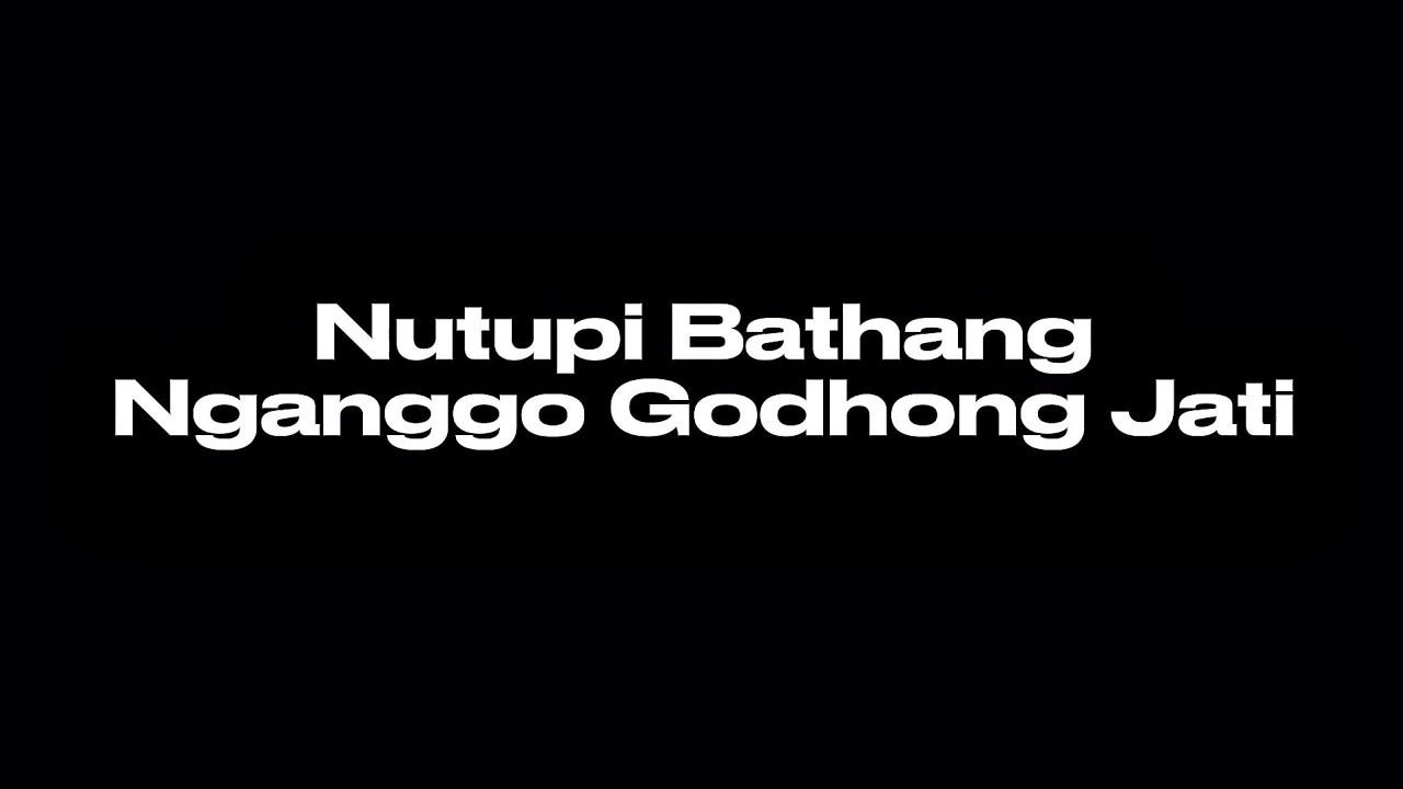 🎬 Nutupi Bathang Nganggo Godhong Jati | Sandhiwara Bahasa Jawa | Kelompok 6 - XII-B1