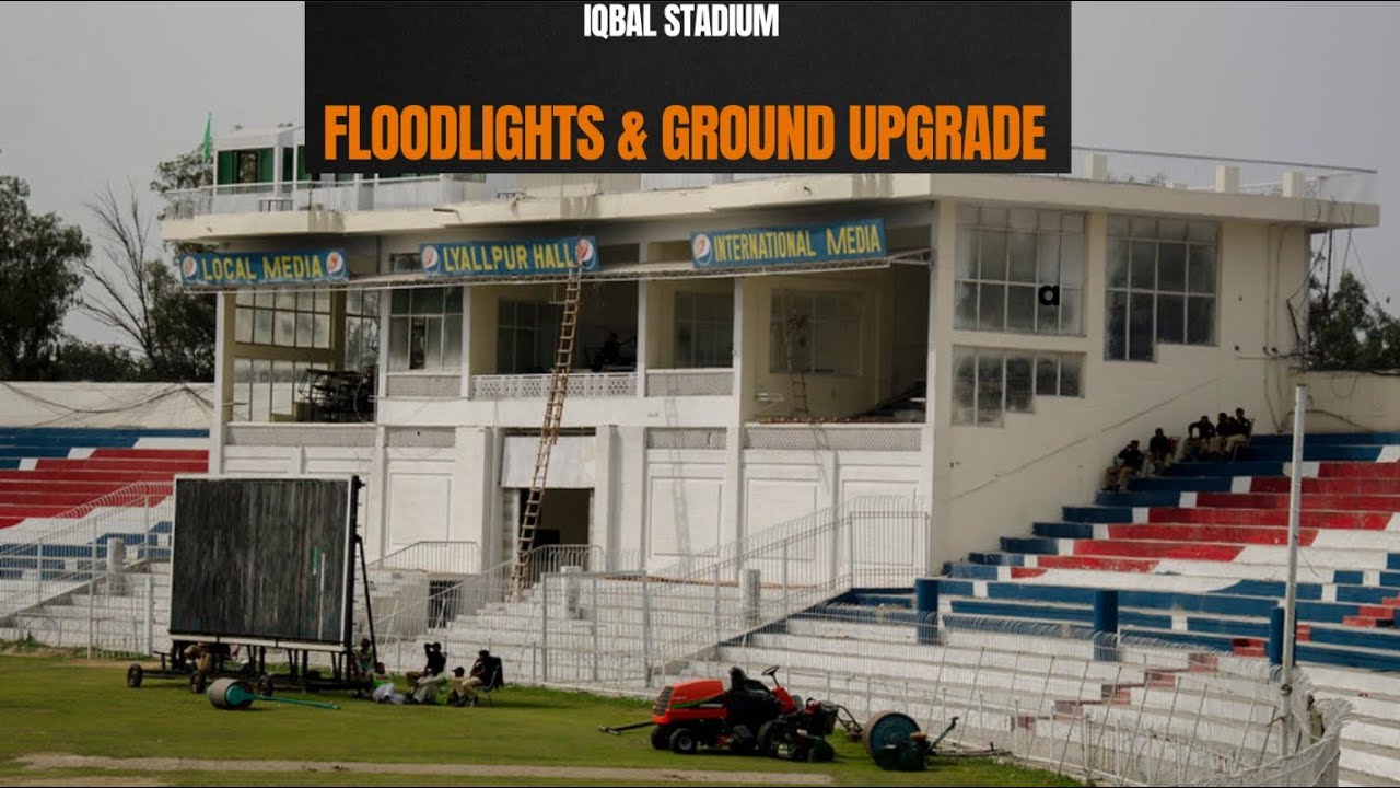 Renovation of Iqbal Stadium phase 2 | Floodlights & Ground Upgrade Soon INSHA ALLAH 