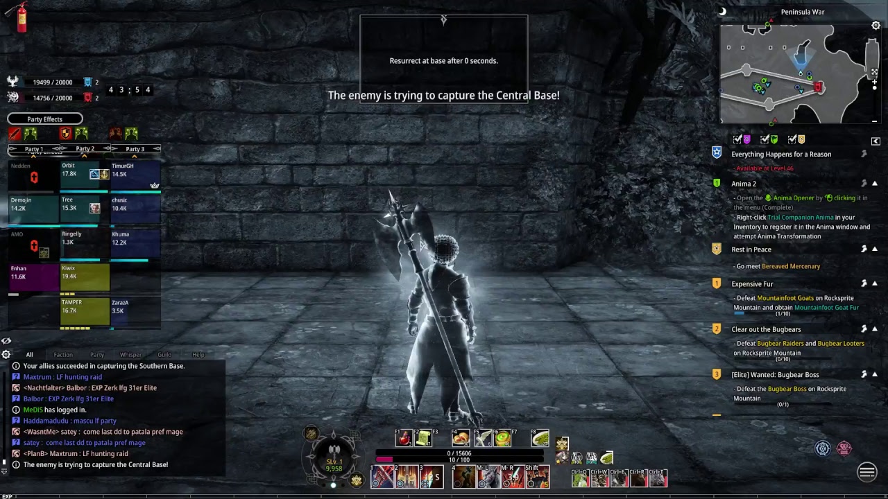 Bless Online - (EU) KuatRan - Union - Berserker 15-15 (HORNETS)