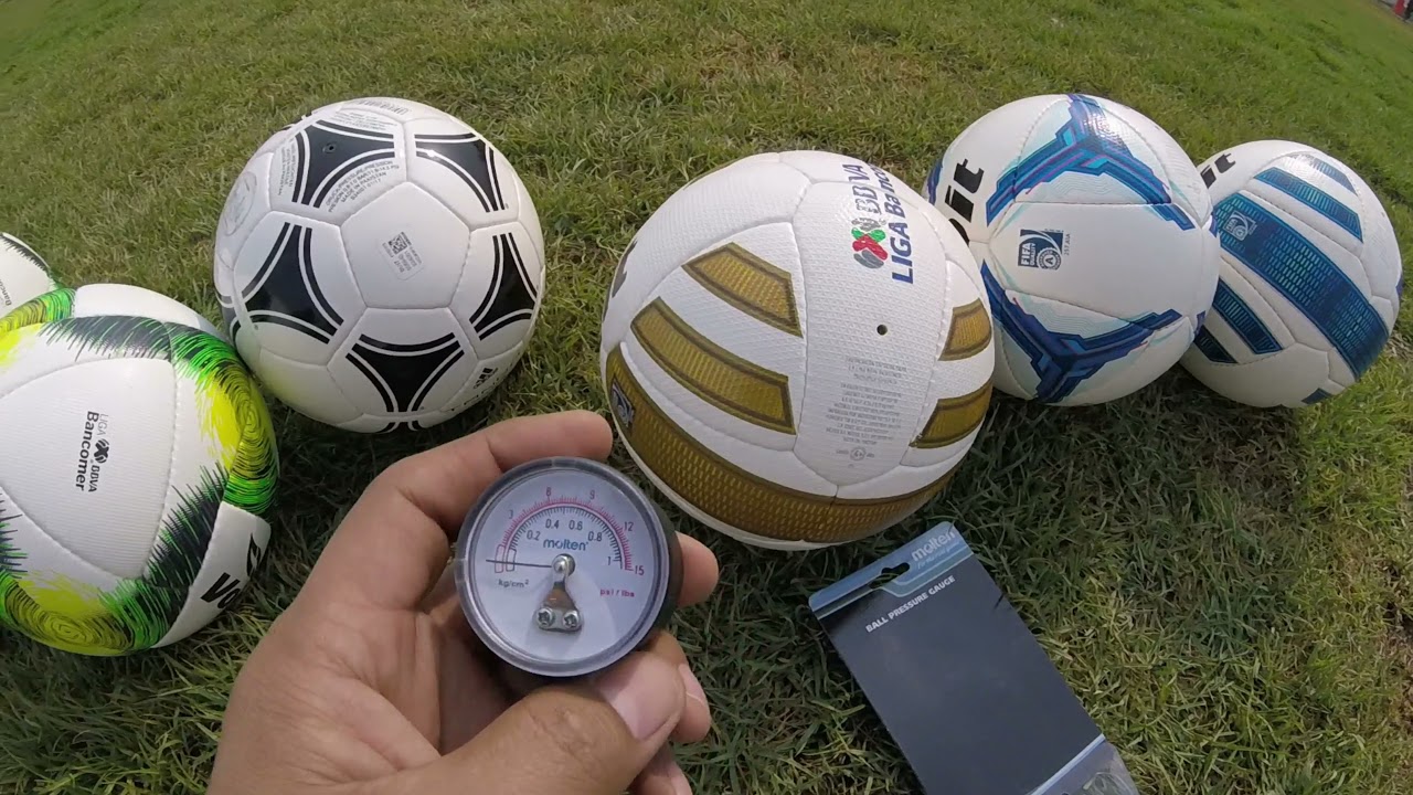 Para que sirve la Presión correcta en balones Profesionales de futbol