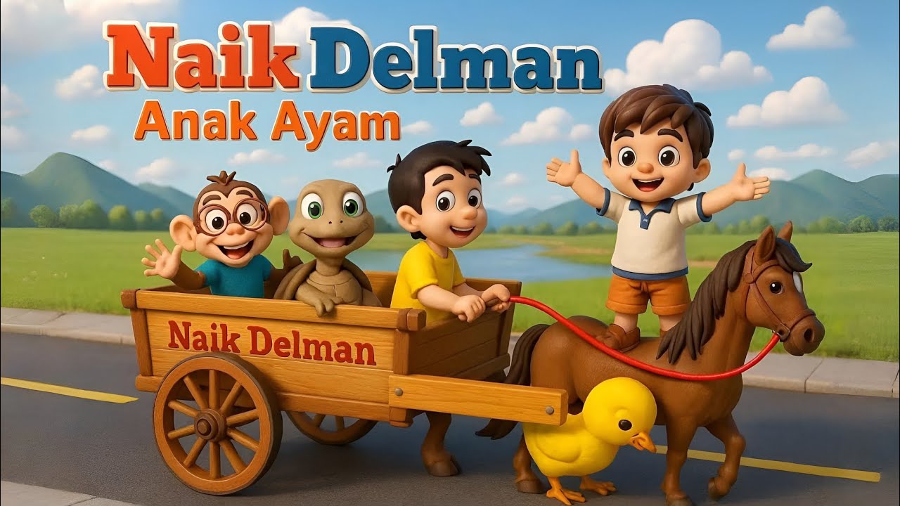 Naik Delman | Lagu Anak Indonesia Terpopuler | Lagu Anak Ceria & Edukatif 2024