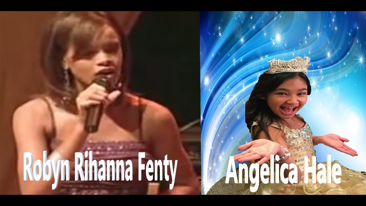 Angelica Hale and Rihanna -