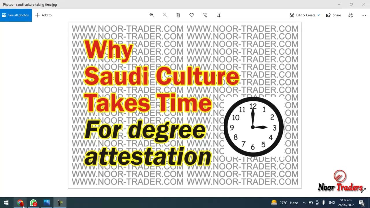Saudi Culture attestation process and delay.