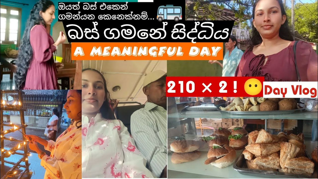 Real Life Day Vlog | හිත සන්සුන් කරගත්තු හවස්වරුවක් | A Simple Day With Amma.