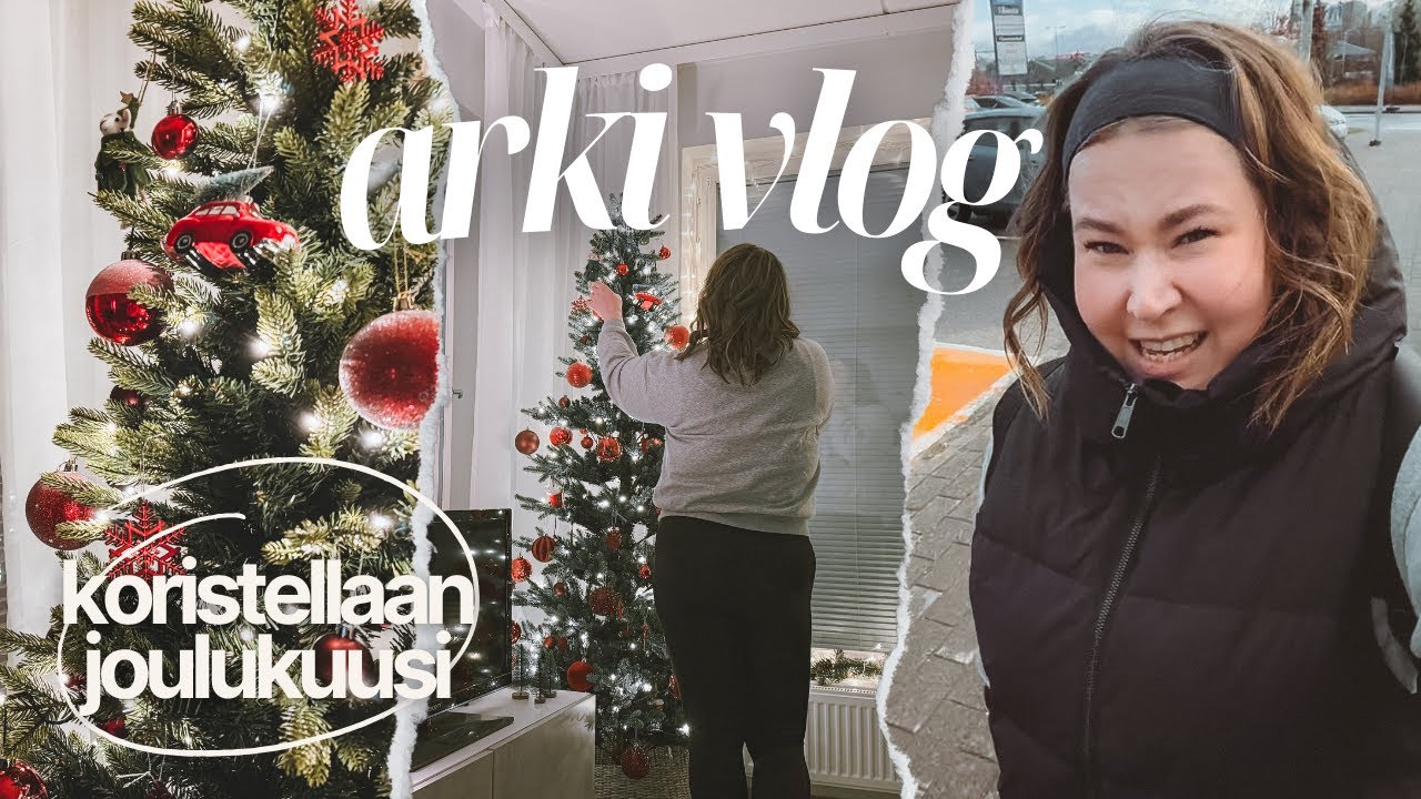 Hello marraskuu 🎄 Koristellaan joulukuusi 2024