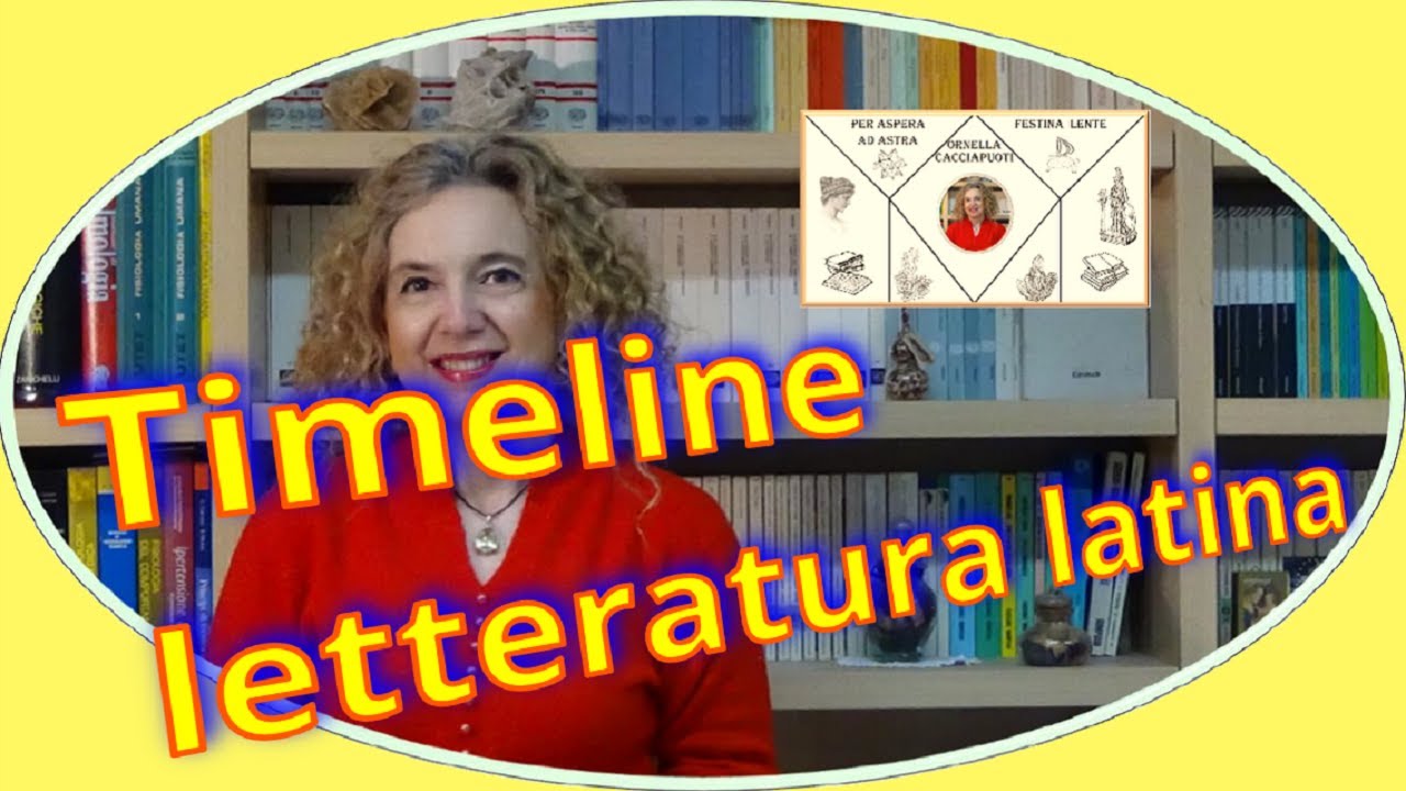 TIMELINE della letteratura LATINA