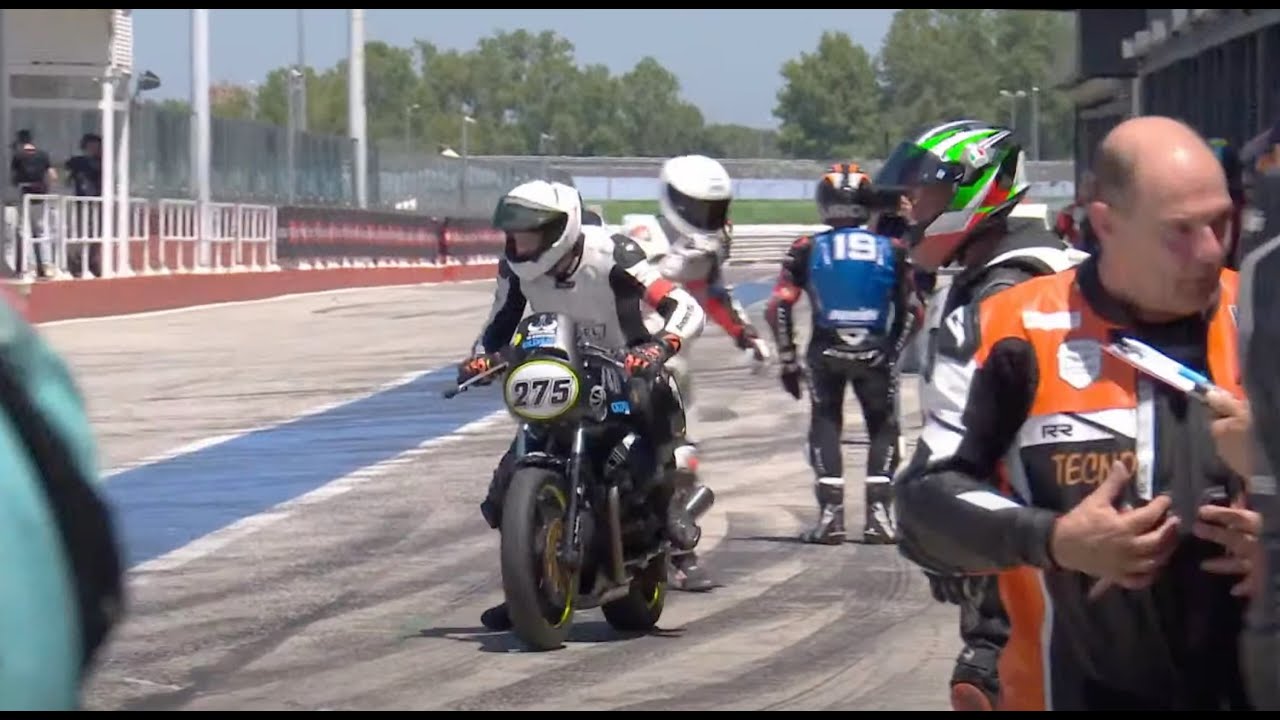 AQUILE 3 TT al Trofeo Moto Guzzi Fast Endurance Misano 2025 Aprilia All Stars 2025 (CON TELECRONACA)