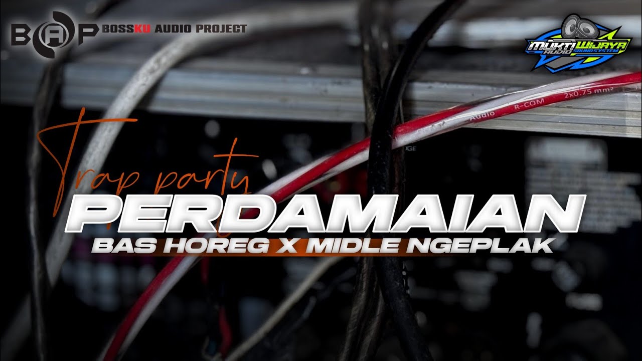 DJ  PERDAMAIAN|| TRAP PARTY X MIDLE NGEPLAK -GUFF RMX PRDCTN 
