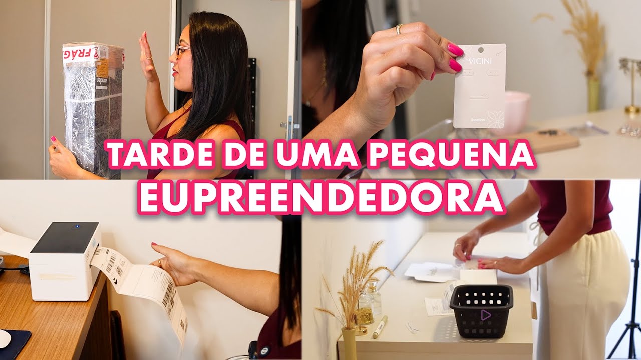 comprinhas para a loja + embalando pedidos + dicas de embalagens e envios 🌸
