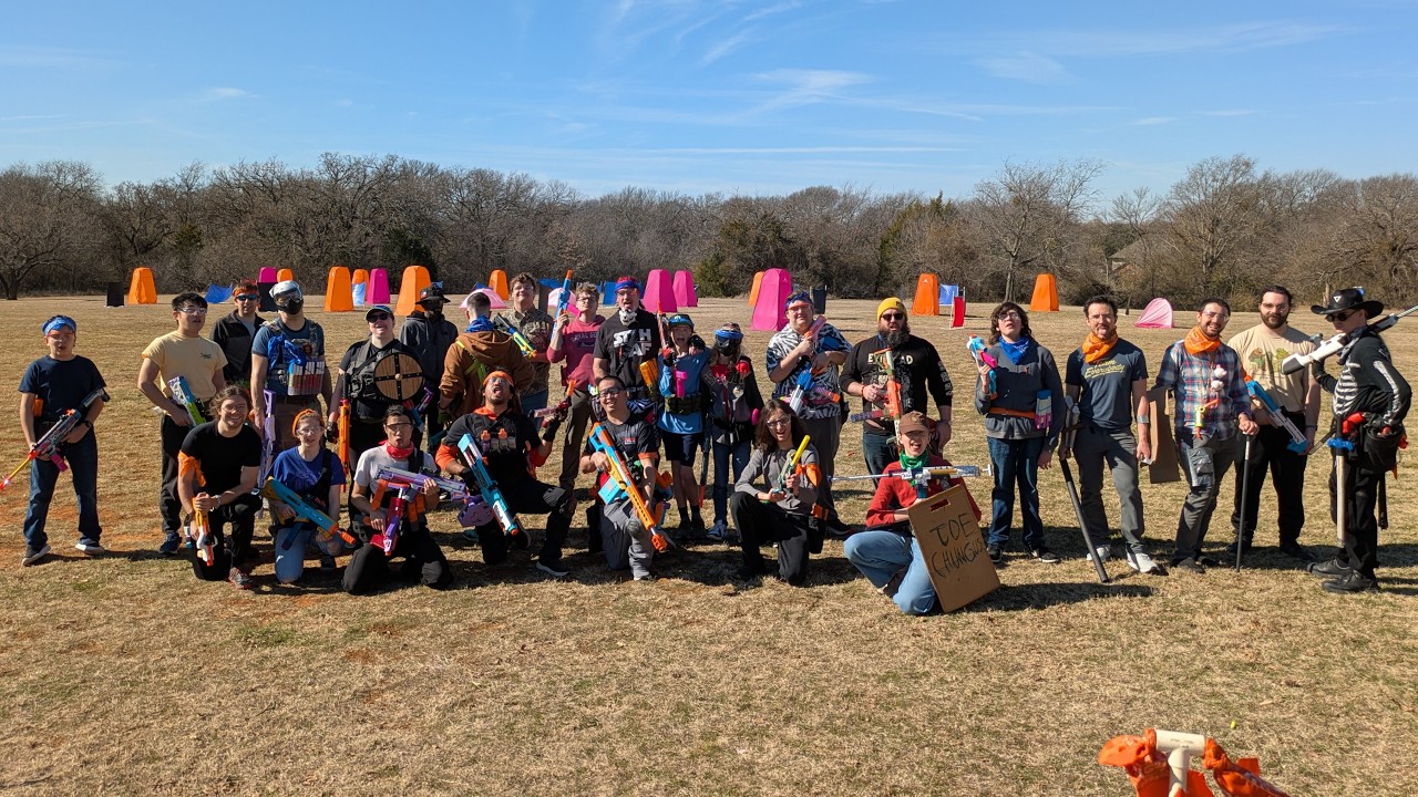 Dallas Area Nerf Group Meetup and War (Feb 7th, 2026)