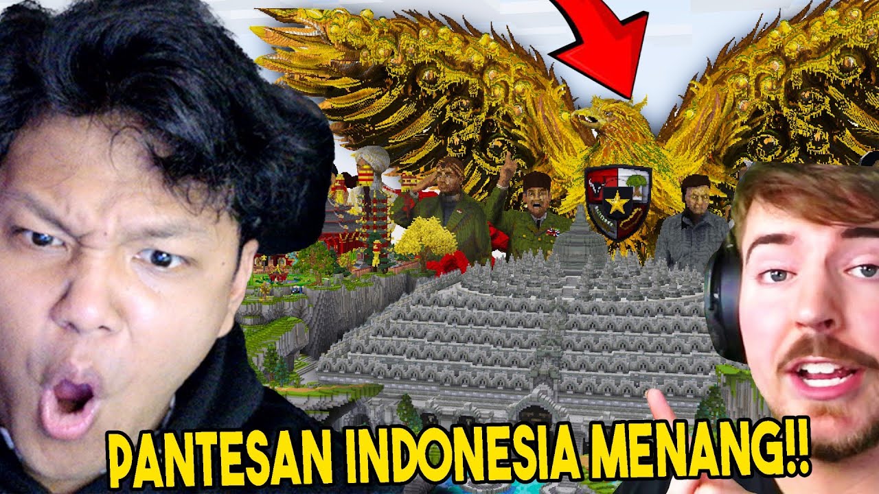 Gw REVIEW MAP MINECRAFT JUARA 1 @MrBeast BUATAN INDONESIA!!! ... (BERSAMA PEMBUATNYA @Azrealon )