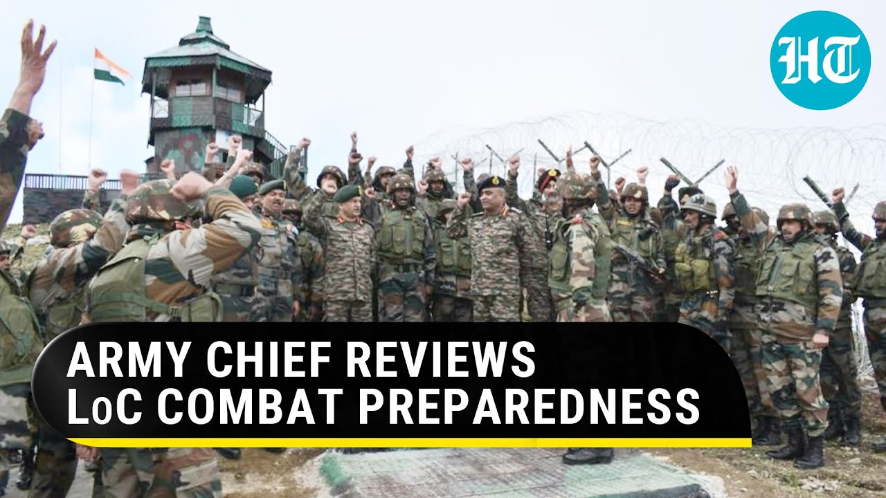 Army chief Gen Manoj Pande visits Forward Areas along LoC in Kashmir | Day 2 of COAS visit