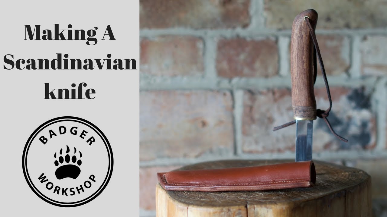 Making a Scandinavian style bushcraft knife