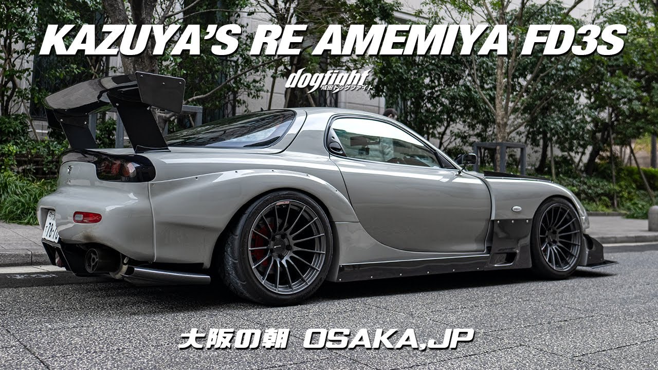 Morning Coffee in Osaka - Kazuya's RE Amemiya FD RX7 PV