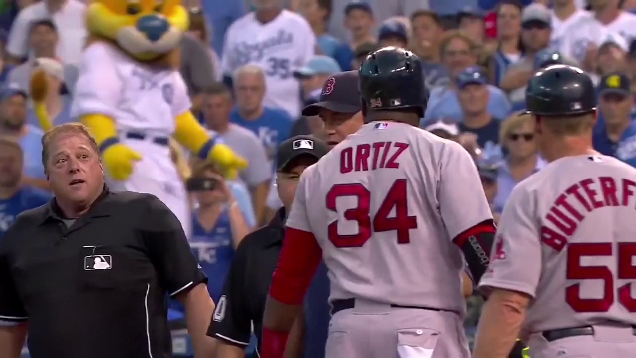 Every David Ortiz Ejection