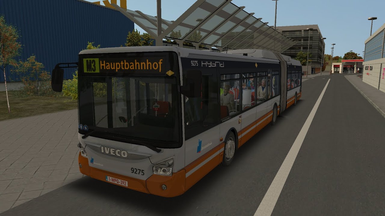 La STIB sur OMSI 2 | 36: Iveco Urbanway 18 Hybride | Winsenburg 2015