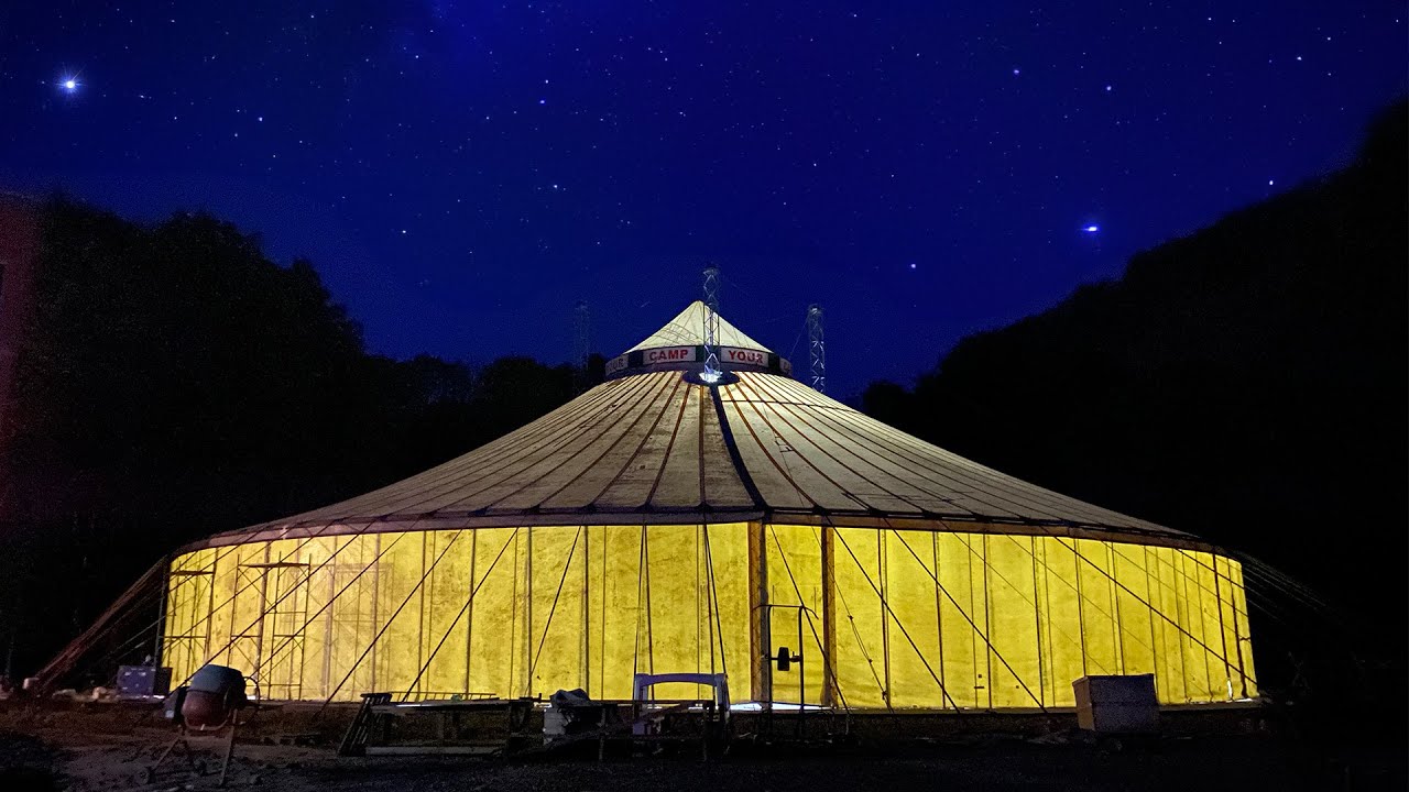 Встановлення гігантського намету | YourCamp23