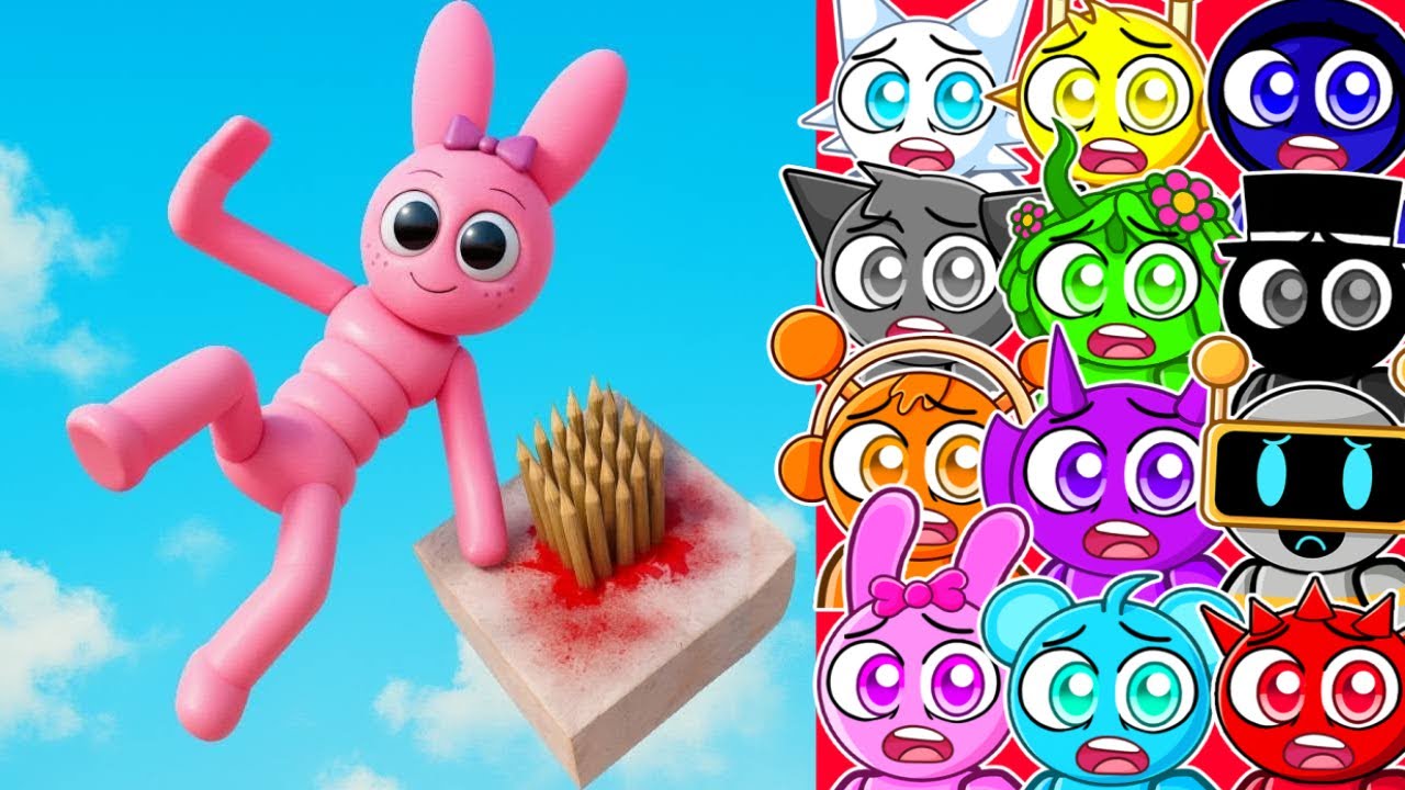 Sprunki RAGDOLLS VS SPIKE TRAP!