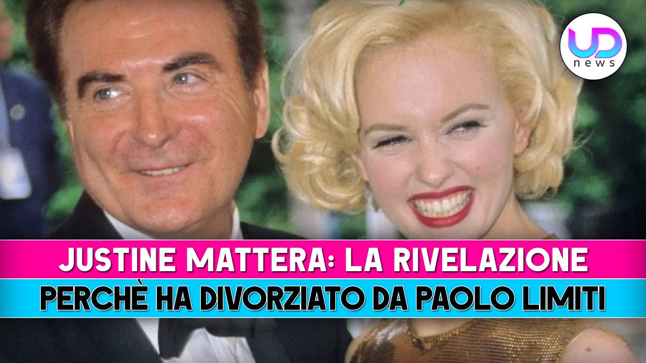 Justine Mattera, La Rivelazione: Perchè Ha Divorziato Da Paolo Limiti!