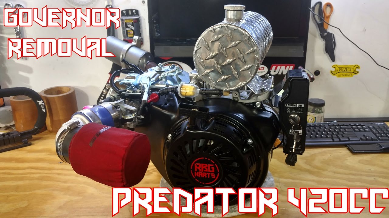 Go Kart 420cc Predator Governor Removal & Performance Mods