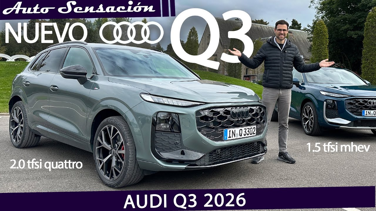 Prueba Audi Q3 S-line 2026 ¿ La calidad y el dinamismo están de vuelta ?