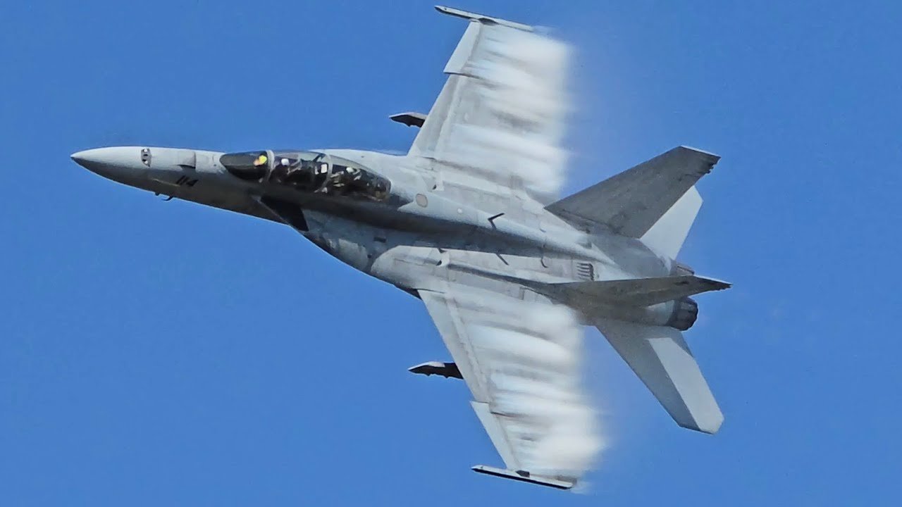 F/A-18 Super Hornet AIR POWER DEMO NAS OCEANA Airshow 2025