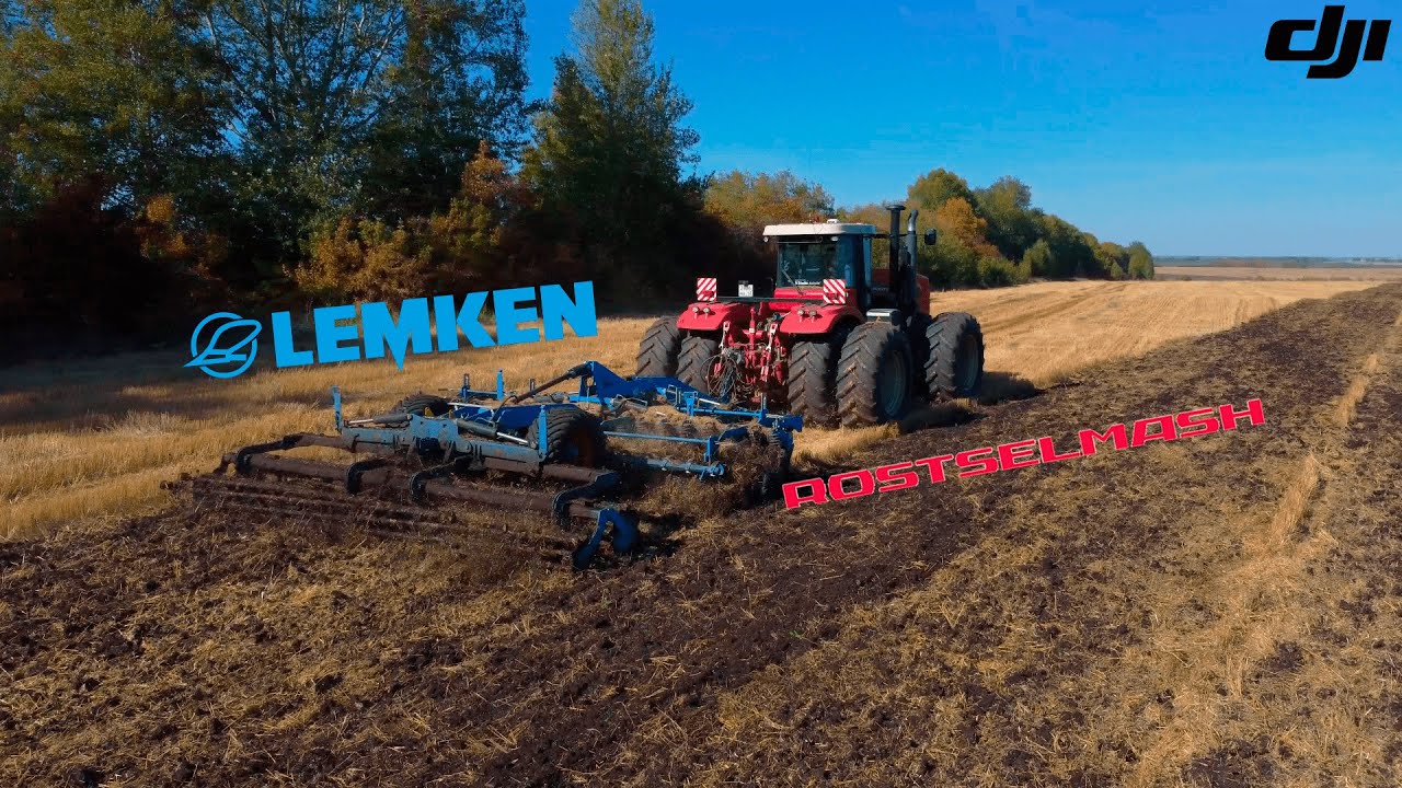 RSM 3435 and Lemken Rubin 12 4k DJI