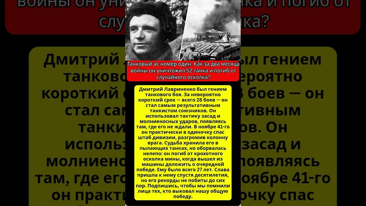 Непобедимый Лавриненко: Короткая и яркая жизнь лучшего танкиста Второй мировой.