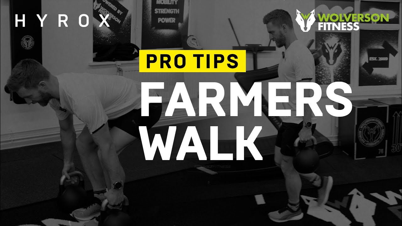 How To Get QUICKER at Farmers Walk for HYROX / Top Pro Tips