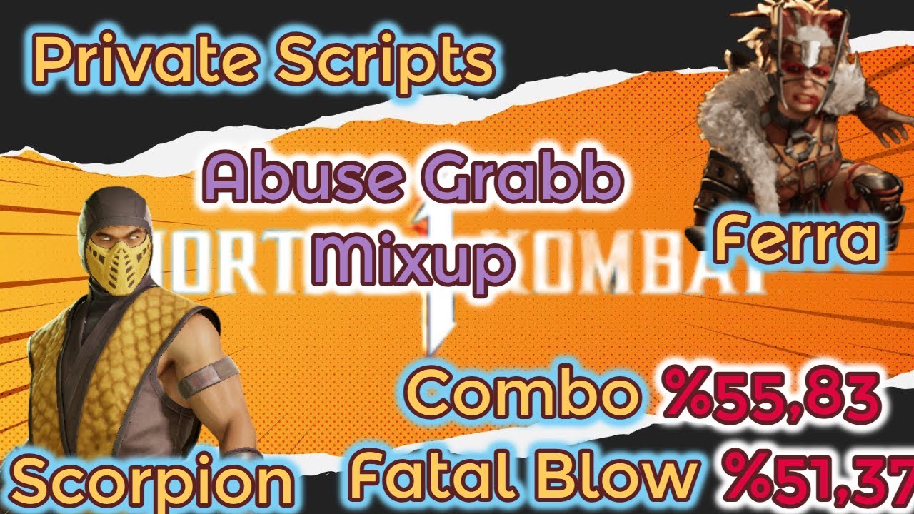 MK1 Private Scorpion and Kameo Ferra by Smarttaura | Script Cronus Zen