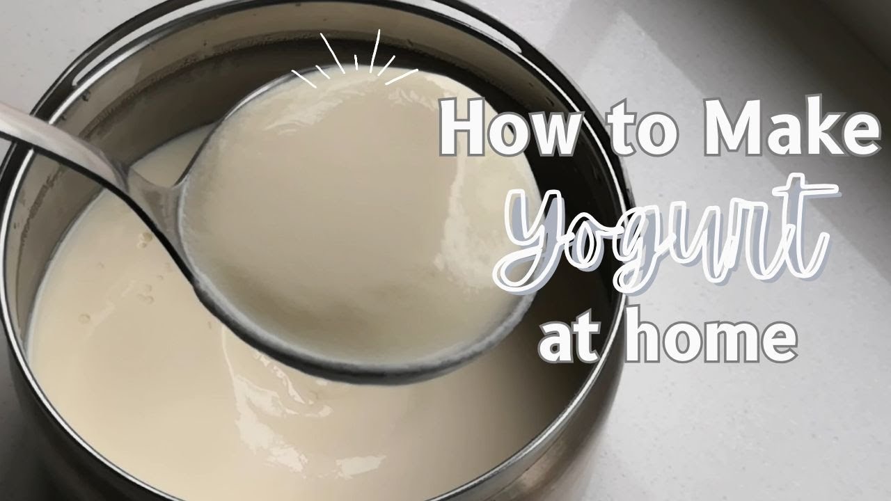How to make Yogurt at home (using a Thermos Shuttle Chef)