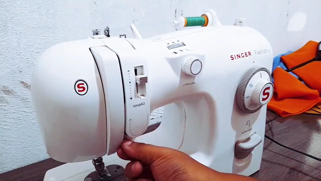 PASSAR LINHA NA MÁQUINA SINGER FASHION  4205 - COMO ENCHER A BOBINA