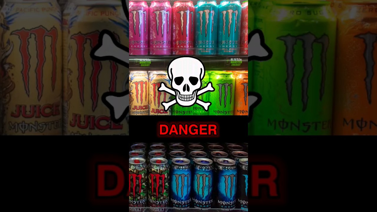 Why you shouldn't drink Monster Energy ☠️ #shorts