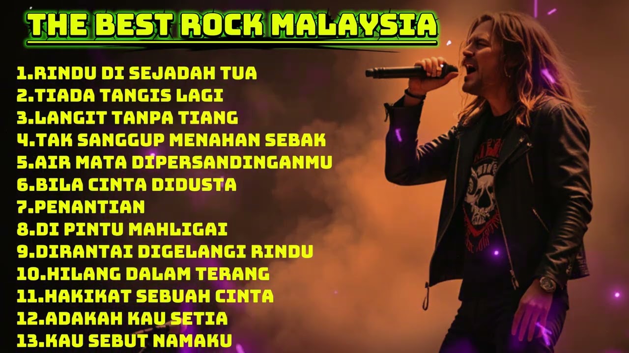 13 ROCK MALAYSIA TERBAIK POPULER 2026 - langit tanpa tiang,tiada tangis lagi,rindu disejadah tua