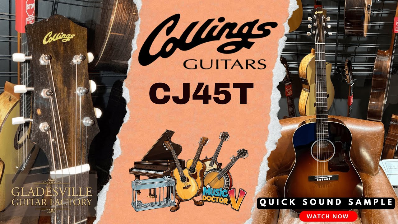Collings - CJ45T - Demo by Michael Varecka - Gladesville Guitar Factory