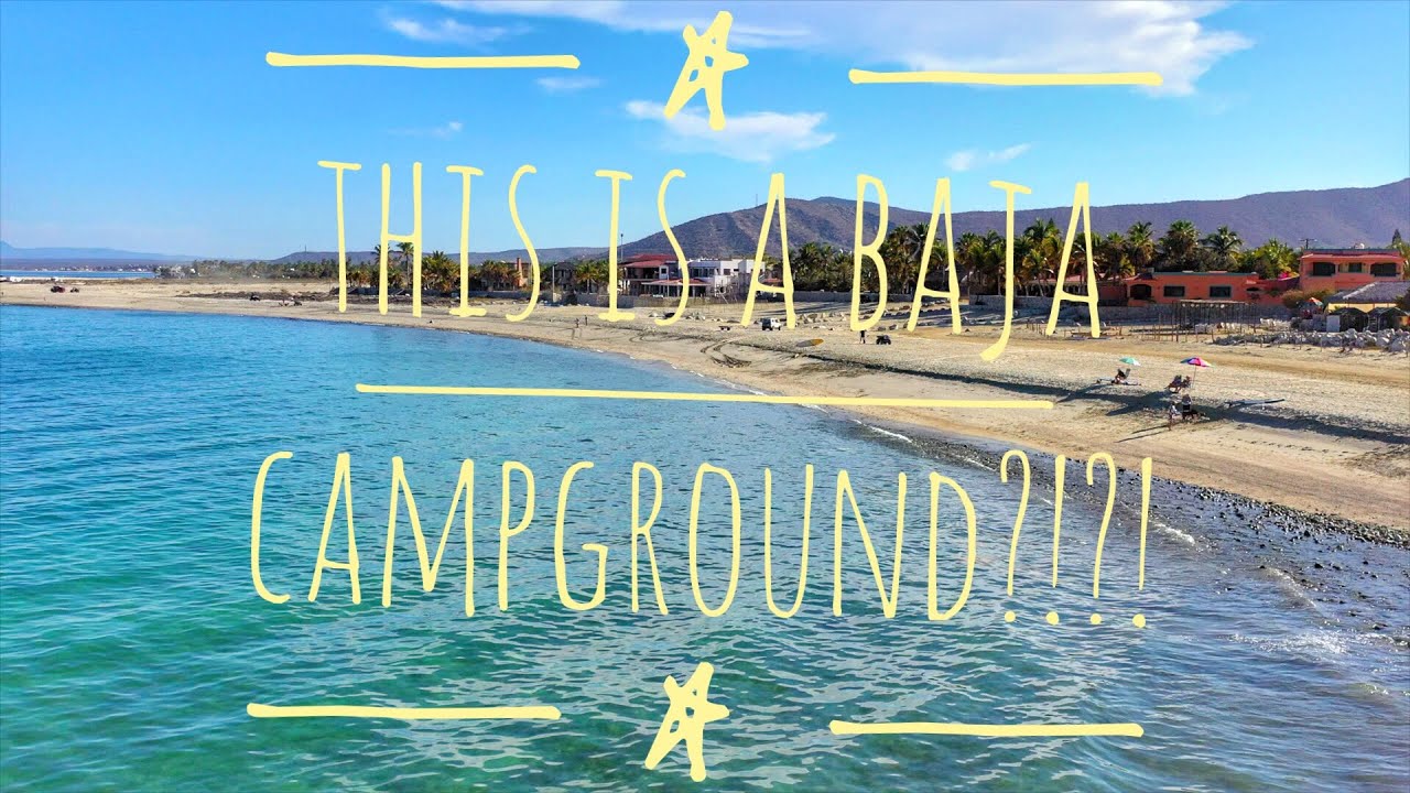 Кемпинги Нижней Мексики — чего ожидать (парк для автодомов Playa Norte)