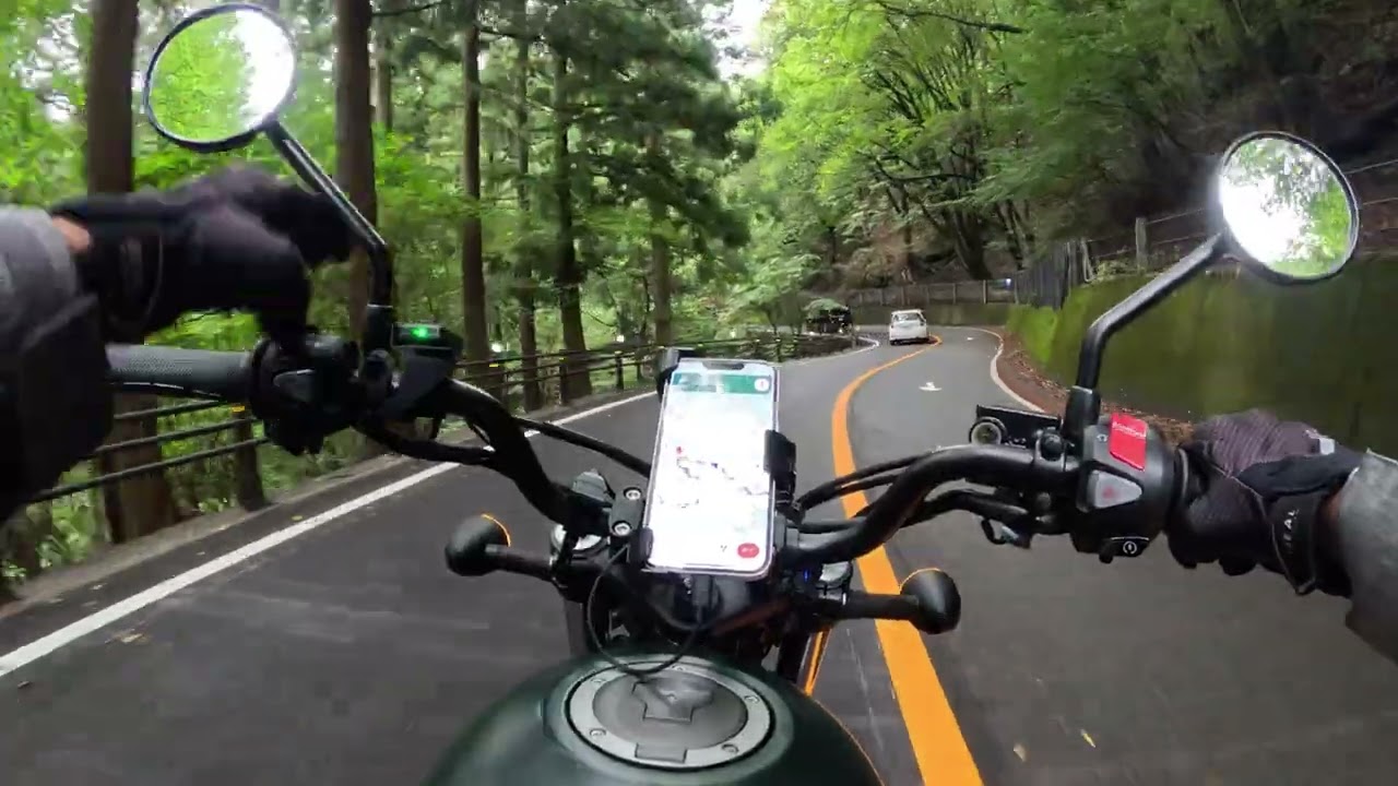 【CL500】碓氷の峠　無限カーブ編　184カーブ再来