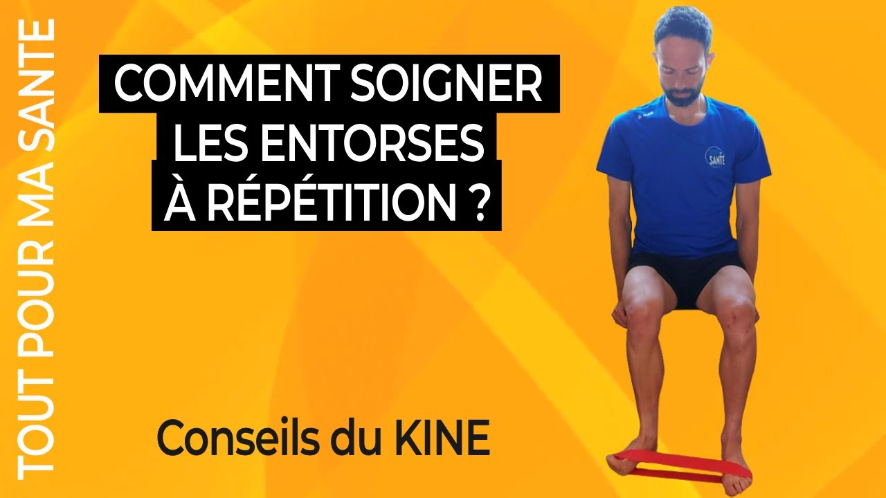 Entorse de la cheville à répétition : Que faire pour se soigner ?