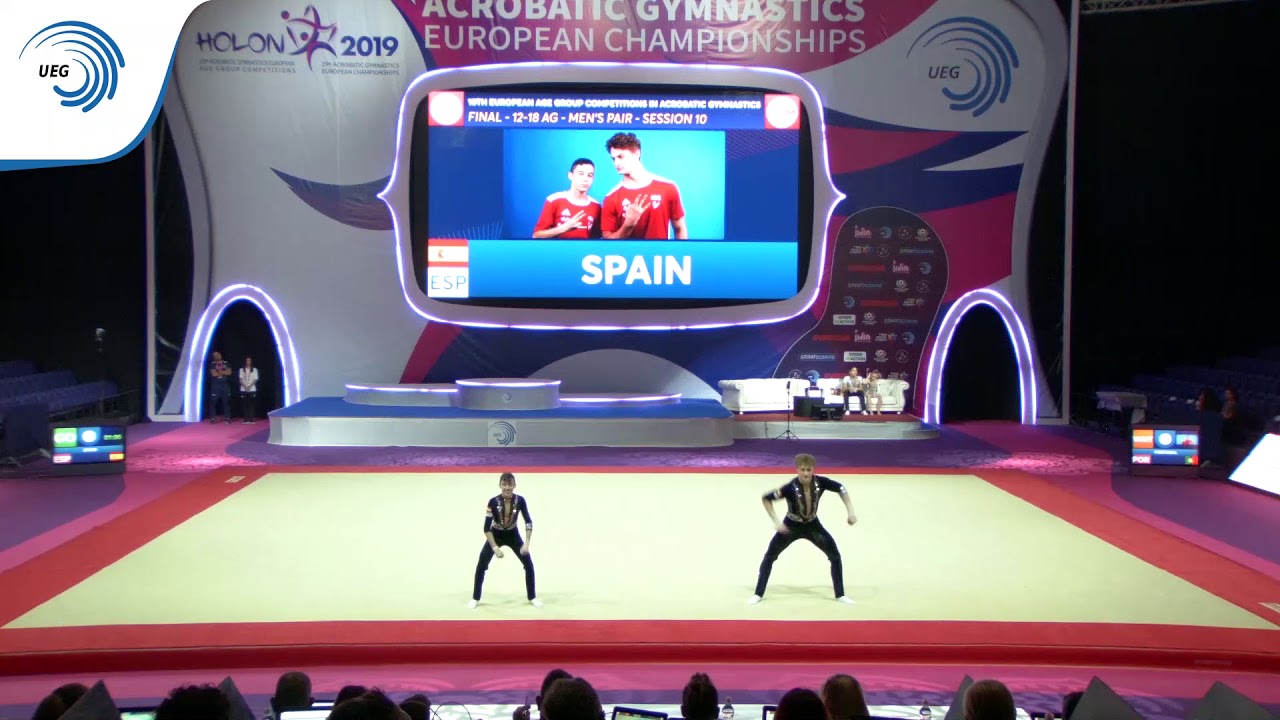 Erik LUNDQVIST MILA & Roberto BLASCO RAMOS (ESP) - 2019 European Age Group, 12 - 18 men's