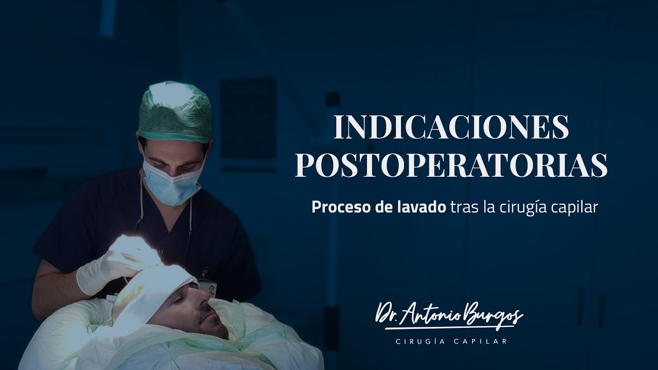 Proceso de Lavado Tras la Cirugía