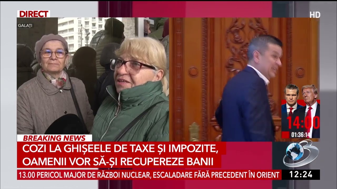 Cozi la ghișeele de taxe și impozite, oamenii vor să-și recupereze banii