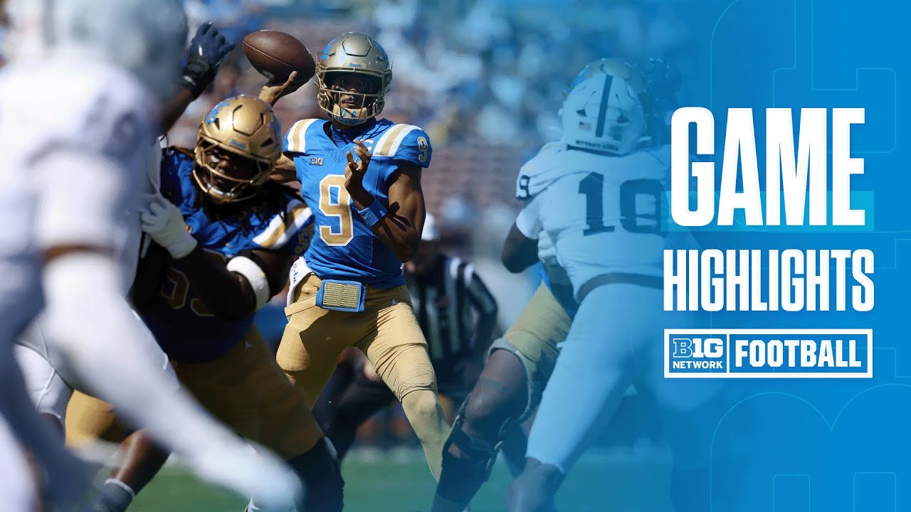 Penn State at UCLA | HIGHLIGHTS | Big Ten Football | 10/04/2025