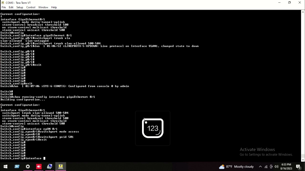 BDCOM EPON 4-PORT OLT Full Configure in CLI Mode || Bangla Tutorial Full Video || Easy Configure
