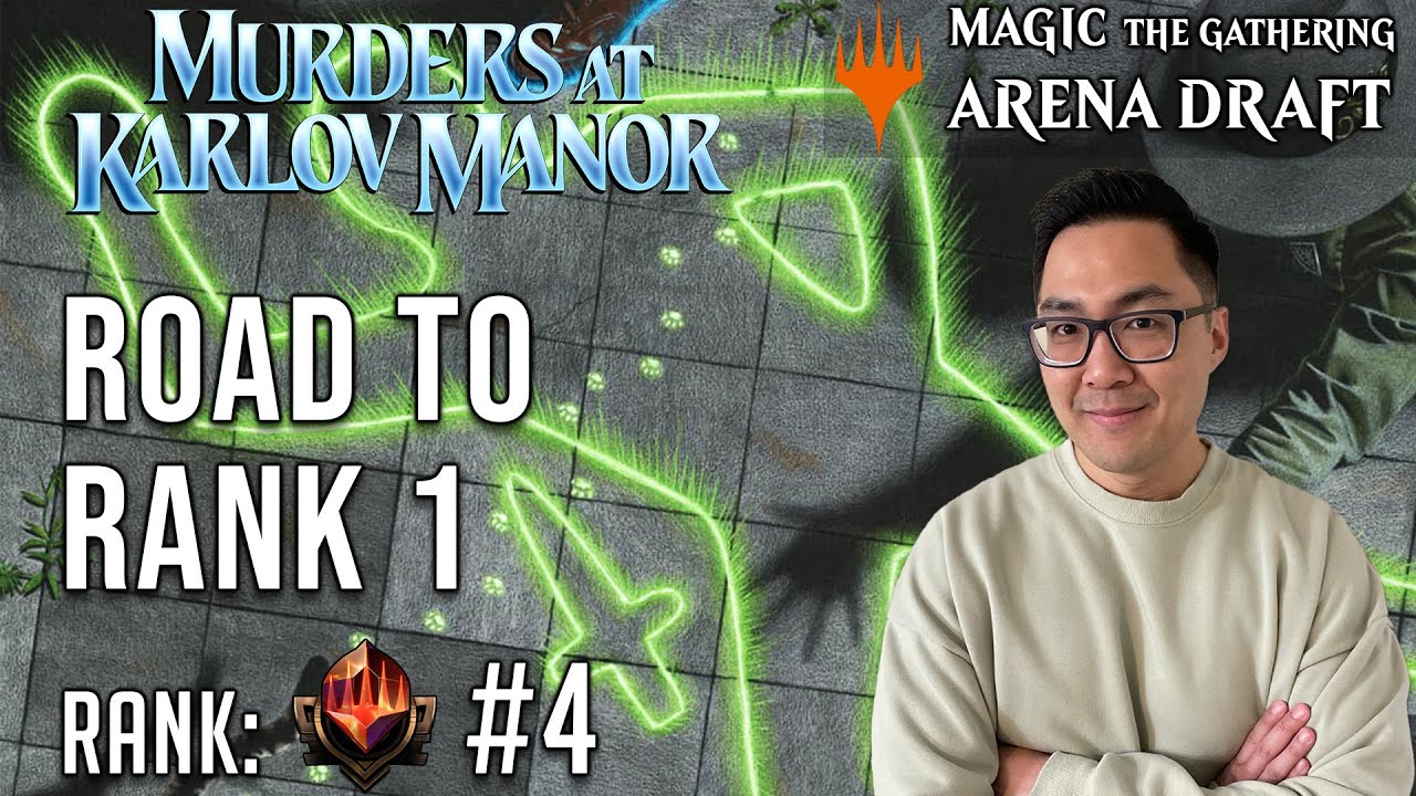 Maximum Fun With My Last MKM Draft | Mythic 4 | Road To Rank 1 | MKM Draft | MTG Arena