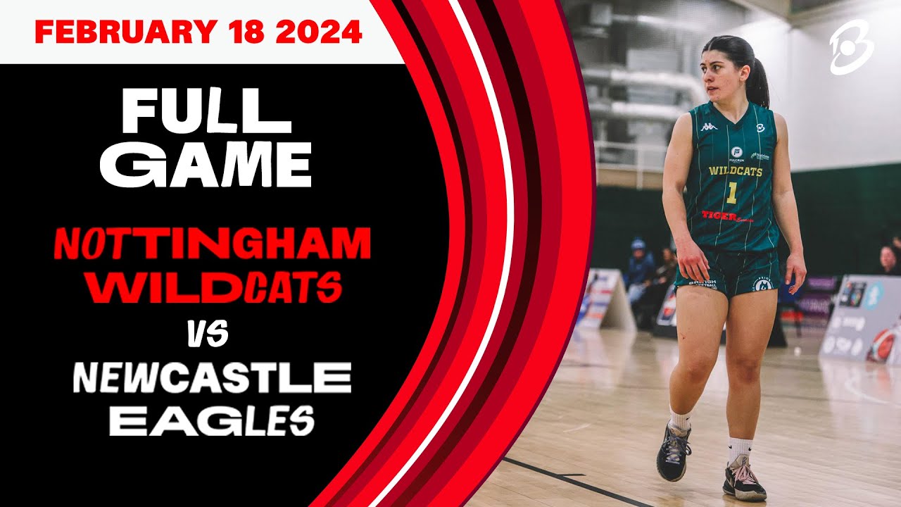 Nottingham Wildcats Vs Newcastle Eagles, Championship – LIVE