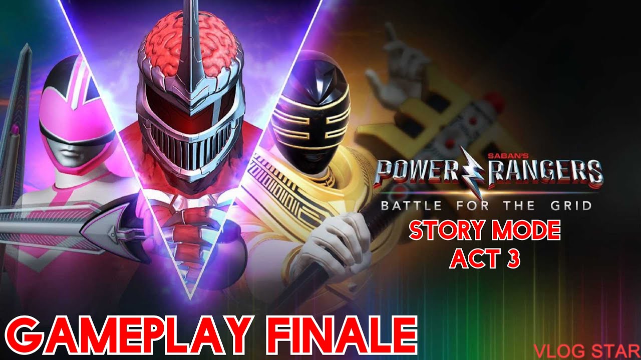 Power Rangers: Battle For The Grid (Story Mode Act 3) Gameplay Finale