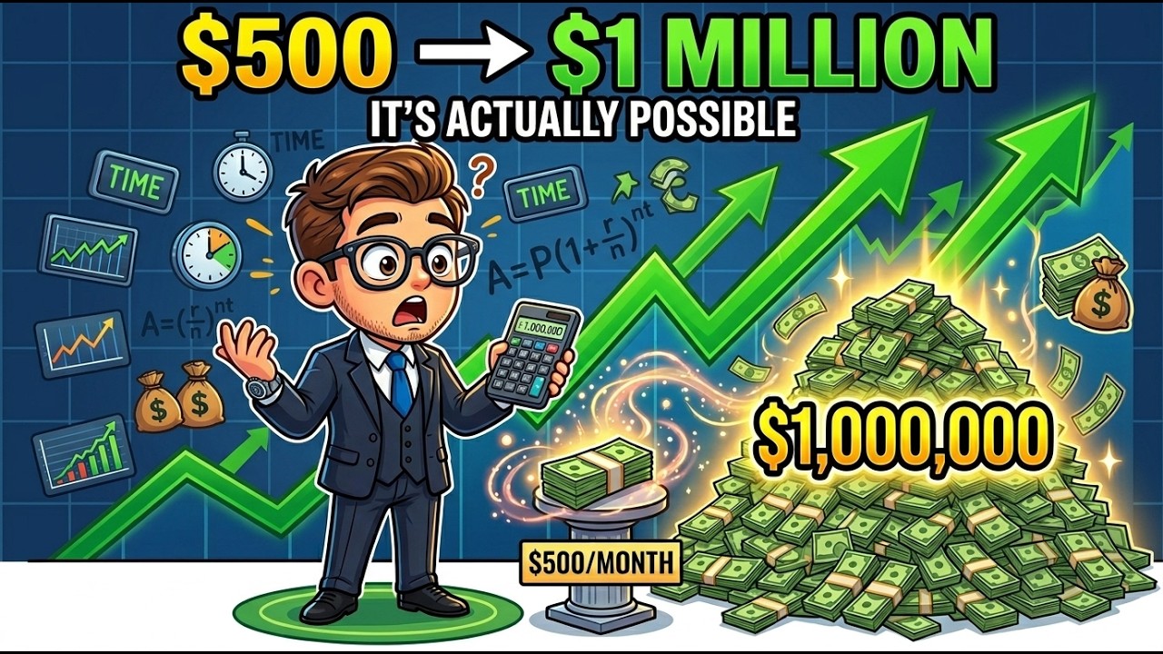 How to Invest $500/Month and Retire a Millionaire
