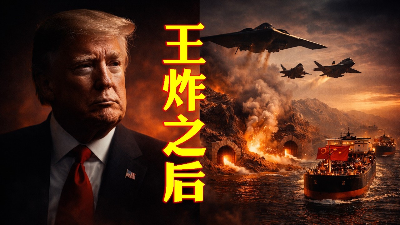 美国王炸伊朗后遗症诊断：德黑兰离无条件投降还有多远 霍尔木兹海峡只能过中国船？