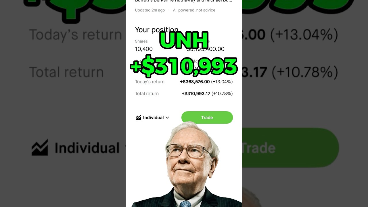 UnitedHealth Group (UNH Stock) Soars After Warren Buffett&rsquo;s Big Bet 🚀