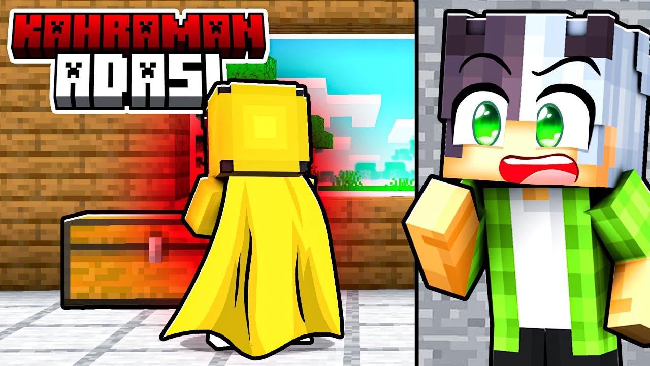 KAHRAMAN ADASINDA EMİRHANCTN'NİN EVİNE GİZLİ KAMERA YERLEŞTİRDİM!📸-Minecraft